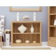 Mobel Oak Low Bookcase