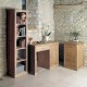 Mobel Oak Narrow Bookcase