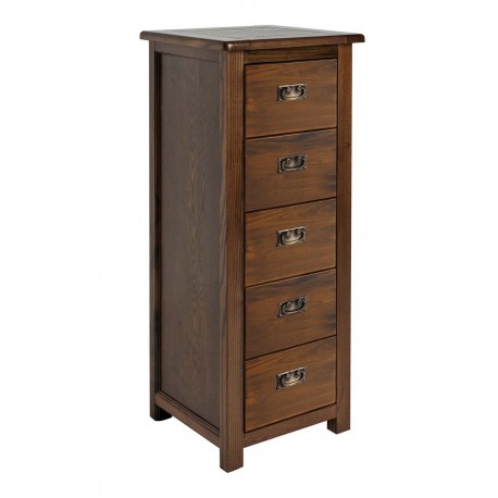 Boston 5 Drawer Narrow Chest