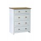 Capri 4 Drawer Chest