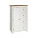 Capri 1 Door, 4 Drawer Tallboy