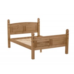 Corona 4'6" High End Bedstead