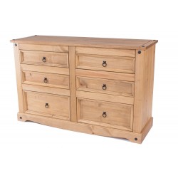 Corona 3+3 Drawer Wide Chest