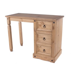 Corona Single Pedestal Dressing Table