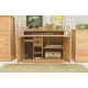 Mobel Oak Hidden Home Office