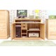 Mobel Oak Hidden Home Office