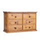 Farmhouse 3+3 Drawer Wide Chest