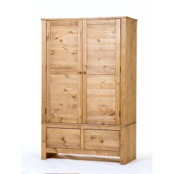 Hacienda 2 Door,2 Drawer Wide Wardrobe