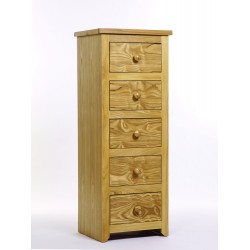 Hamilton 5 Drawer Narrow Chest