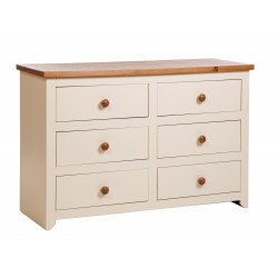 Jamestown 3+3 Drawer Wide Chest