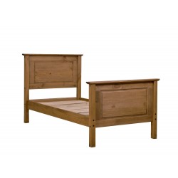 Mexican 3ft High End Bedstead