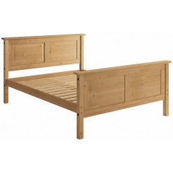 Mexican 4'6" High End Bedstead