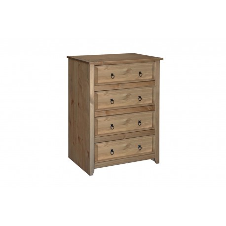 Mexican 4 Drawer Chest