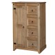 Mexican 1 Door, 4 Drawer Tallboy