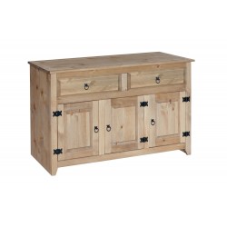 Mexican Medium Sideboard, 2 Drawer, 3 Door