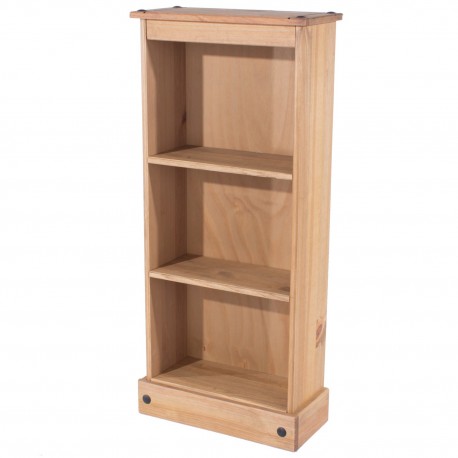 Corona Low Narrow Bookcase