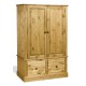 Cotswold 2 Door, 2 Drawer Wide Wardrobe