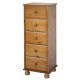 Dovedale 5 Drawer Narrow Chest