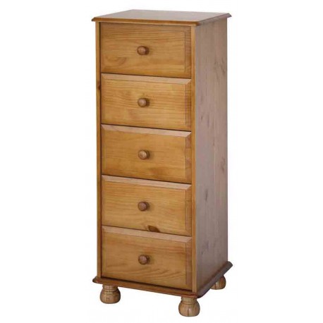 Dovedale 5 Drawer Narrow Chest