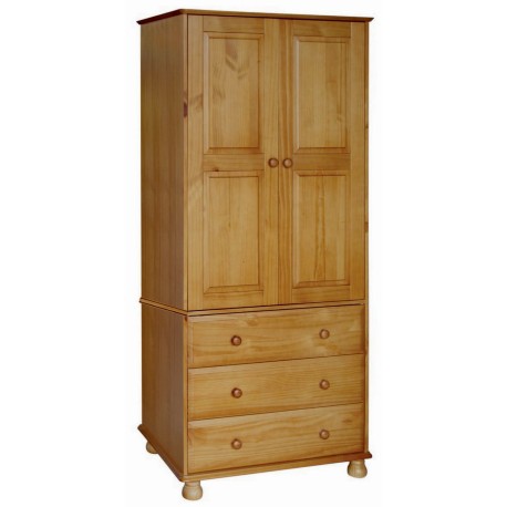 Dovedale 2 Door, 3 Drawer Wardrobe