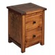 Denver 2 Drawer Bedside Cabinet