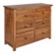 Denver 3+3 Drawer Wide Chest