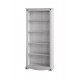 Corona White Wash Tall Bookcase