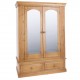 Edwardian 2 Door, 2 Drawer Wardrobe