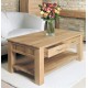 Mobel Oak Four Drawer Coffee Table