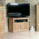 Mobel Oak Corner Television Cabinet