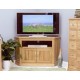 Mobel Oak Corner Television Cabinet