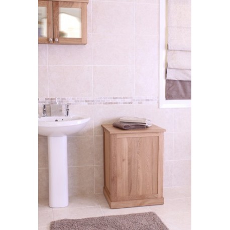 Mobel Oak Laundry Bin