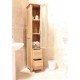 Mobel Oak Closed Bathroom Unit Tall