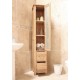 Mobel Oak Closed Bathroom Unit Tall