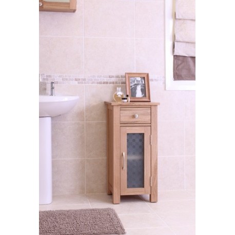 Mobel Oak Bathroom Unit Small