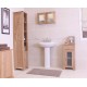 Mobel Oak Bathroom Unit Small