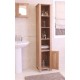 Mobel Oak Open Bathroom Unit Tall