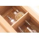 Mobel Oak Open Bathroom Unit Tall