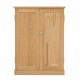 Mobel Oak Shoe Cupboard