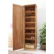 Mobel Oak Tall Shoe Cupboard