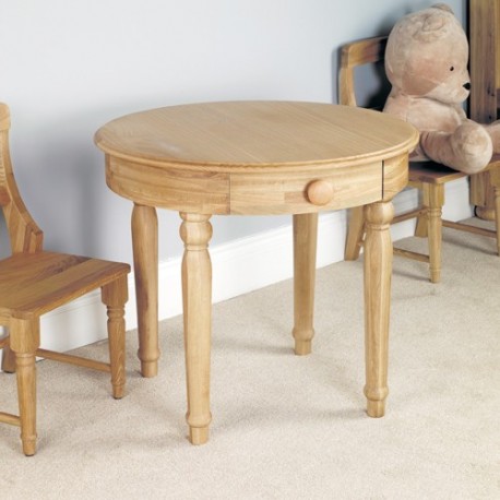 Amelie Oak Childrens Play Table