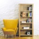 Aston Oak Large Open Bookcase