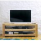 Aston Oak Widescreen Open Television Cabinet