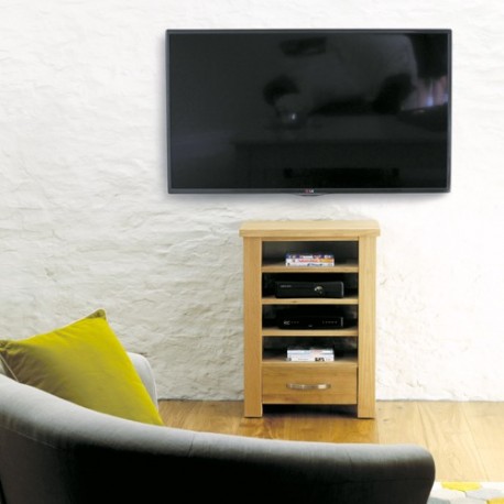 Aston Oak Home Entertainment Cabinet