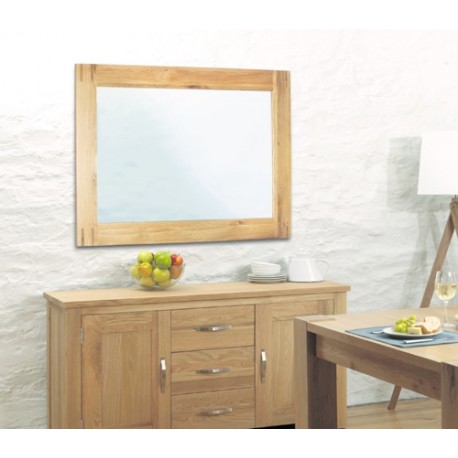 Aston Oak Wall Mirror