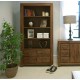 Mayan Walnut Large 4 Drawer Bookcase