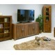 Mayan Walnut Large Low Sideboard