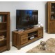 Mayan Walnut Low Widescreen Television Cabinet