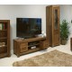 Mayan Walnut Low Widescreen Television Cabinet