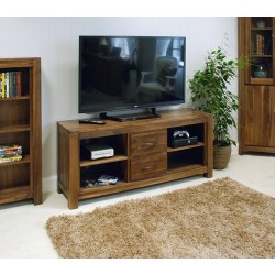 Mayan Walnut Widescreen Television Cabinet